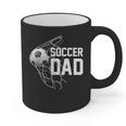 Soccer DAD Football Futbol Parents Goal Graphic Print Coffee Mug