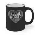 Social WorkerShirt Love Month Graduation Tshirt Graphic Print Coffee Mug
