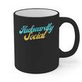 Socially Awkward Introvert Retro Anxious Awkwardly Social Graphic Print Coffee Mug Socially Awkward Introvert Retro Anxious Awkwardly Social Graphic Print Coffee Mug