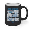 Sonic The Hedgehog Father's Day Dad Qualities Distressed Graphic Print Coffee Mug