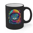 Space Cat Mom Cat Dad Men Women Kids Astronaut Space Graphic Print Coffee Mug