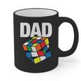 Speed Cubing Dad Puzzle Cuber Cube Kids Graphic Print Coffee Mug Speed Cubing Dad Puzzle Cuber Cube Kids Graphic Print Coffee Mug