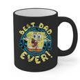 Spongebob Squarepants Father's Day Best Dad Ever Graphic Print Coffee Mug Spongebob Squarepants Father's Day Best Dad Ever Graphic Print Coffee Mug