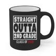 Straight Outta 2nd Grade Class Of 2028 Shirt Graduation Graphic Print Coffee Mug