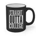 STRAIGHT OUTTA COLLEGE Graduation 2019 Her Him Women Graphic Print Coffee Mug