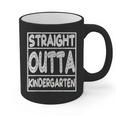 Straight Outta Kindergarten Shirt Great Graduation Idea Graphic Print Coffee Mug