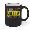 Straight Outta Kindergarten TShirt Graduation Kid Graphic Print Coffee Mug