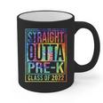 Straight Outta Pre-K Class Of 2022 Preschool Graduation Graphic Print Coffee Mug