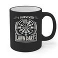 I Survived Lawn Darts Classic Yard Nostalgia Game Fun Graphic Print Coffee Mug I Survived Lawn Darts Classic Yard Nostalgia Game Fun Graphic Print Coffee Mug