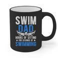 Swim Dad Swimming Dad Of A Swimmer Dad Swim Father Graphic Print Coffee Mug Swim Dad Swimming Dad Of A Swimmer Dad Swim Father Graphic Print Coffee Mug