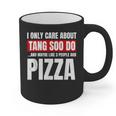 Tang Soo Do Sparring Martial Artist Karate Master Introvert Graphic Print Coffee Mug