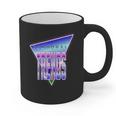 Temporal Trends Vaporwave Style Retro Nostalgia Look Graphic Print Coffee Mug