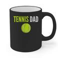 Tennis Dad For Men Tennis Dad Humor Tennis Lover Graphic Print Coffee Mug