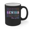 Tie Dye Senior 24 Class Of 2024 Seniors Graduation 24 Graphic Print Coffee Mug