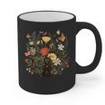 Tortie Cat Owner Flowers Tortie Cat Mom Tortie Cat Dad For Men Women Kids Graphic Print Coffee Mug