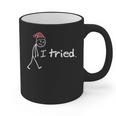 I Tried Christmas Introvert Graphic Print Coffee Mug I Tried Christmas Introvert Graphic Print Coffee Mug