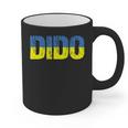 Ukrainian Dido Grandfather Dad Ukraine Flag Distressed Graphic Print Coffee Mug