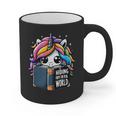 Unicorn Reading Book Reader Introvert Book Lover Humor Graphic Print Coffee Mug Unicorn Reading Book Reader Introvert Book Lover Humor Graphic Print Coffee Mug