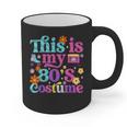 Vintage 80s Costume Nostalgia 1980s Fashion Cute Girls Women Graphic Print Coffee Mug