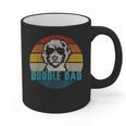 Vintage Best Doodle Dad Ever Father's Day Golden Doodle Graphic Print Coffee Mug
