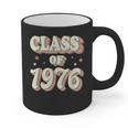 Vintage Class Of 1976 76 High School Graduation Graphic Print Coffee Mug