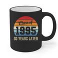 Vintage Class Of 1995 30 Years Later Reunion 30th Graduation Graphic Print Coffee Mug