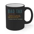Vintage Dad Tax Definition Men Father's Day Graphic Print Coffee Mug Vintage Dad Tax Definition Men Father's Day Graphic Print Coffee Mug