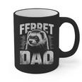 Vintage Ferret Dad Ultimate Pet Lover Ferret Owner Graphic Print Coffee Mug