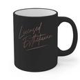Vintage Licensed Esthetician Graduation Licensed Esthetician Graphic Print Coffee Mug