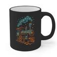 Vintage Locomotive Nostalgia Railroad Stars Graphic Print Coffee Mug Vintage Locomotive Nostalgia Railroad Stars Graphic Print Coffee Mug