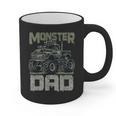 Vintage Monster Truck Lover DAD Family Matching Birthday Graphic Print Coffee Mug