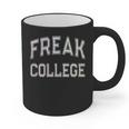 Vintage Sarcastic FREAK COLLEGE Introvert Anti Social Graphic Print Coffee Mug Vintage Sarcastic FREAK COLLEGE Introvert Anti Social Graphic Print Coffee Mug