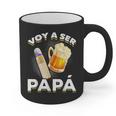 Voy Hacer Papa Ser Papa Voy A Ser Papa Dad To Be In Spanish Graphic Print Coffee Mug