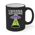 I Wanna Go Home Introvert UFO UAP Flying Saucer Trippy Alien Graphic Print Coffee Mug I Wanna Go Home Introvert UFO UAP Flying Saucer Trippy Alien Graphic Print Coffee Mug