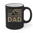 Weimaraners Lover & Weimaraner Shirts Weimaraner Dad -Adults -Kids - Small Short Sleeve V-Neck Polyester Casual Humorous Lover All Seasons Graphic Print Coffee Mug