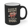 Women's Please Be Patient I'm From The 1900s Vintage Men Women Graphic Print Coffee Mug