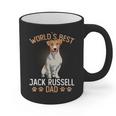 World´s Best Jack Russell Terrier Dad Dog Owner Men Graphic Print Coffee Mug