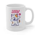 2021 Kindergarden Graduation Celebration Dapping Cat For Men Women Kids Graphic Print Coffee Mug