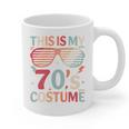 This Is My 70s Costume Vintage Style Nostalgia 1970s Retro Premium Tri-Blend Graphic Print Coffee Mug