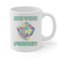 80s 90s Nostalgia Magic Cube Retro Party Costume Graphic Print Coffee Mug