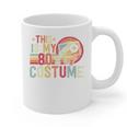 This Is My 80s Costume Vintage Style Nostalgia 1980s Retro Premium Tri-Blend Graphic Print Coffee Mug