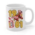 80s Vibes Mixed Tapes & Roller Skates 1981 Nostalgia Retro Graphic Print Coffee Mug 80s Vibes Mixed Tapes & Roller Skates 1981 Nostalgia Retro Graphic Print Coffee Mug