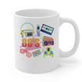 80's Vintage Cassette Tape Nostalgia Mixtape Era 1980s Retro Premium Tri-Blend Graphic Print Coffee Mug 80's Vintage Cassette Tape Nostalgia Mixtape Era 1980s Retro Premium Tri-Blend Graphic Print Coffee Mug