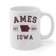 Ames Iowa Est 1864 Nostalgia Premium Tri-Blend Graphic Print Coffee Mug Ames Iowa Est 1864 Nostalgia Premium Tri-Blend Graphic Print Coffee Mug