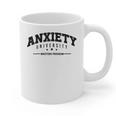 Anxiety University Anxious Antisocial Introvert Graphic Print Coffee Mug Anxiety University Anxious Antisocial Introvert Graphic Print Coffee Mug