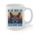Australian Cattle Dog Blue Heeler Dad Graphic Print Coffee Mug Australian Cattle Dog Blue Heeler Dad Graphic Print Coffee Mug