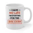 Bar Exam Tee Shirt Law School Graduation Graphic Print Coffee Mug