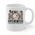 Baseball Senior Class Of 2027 Senior 2027 Graduation Women Graphic Print Coffee Mug