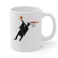 Basketball Slam Dunk Elementary Graduation 2025 6th Grade Graphic Print Coffee Mug