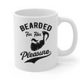 Bearded For Her Pleasure Bearded Dad Father Graphic Print Coffee Mug